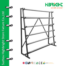 Modren 5 tiers Teppich hängende Display-Rack